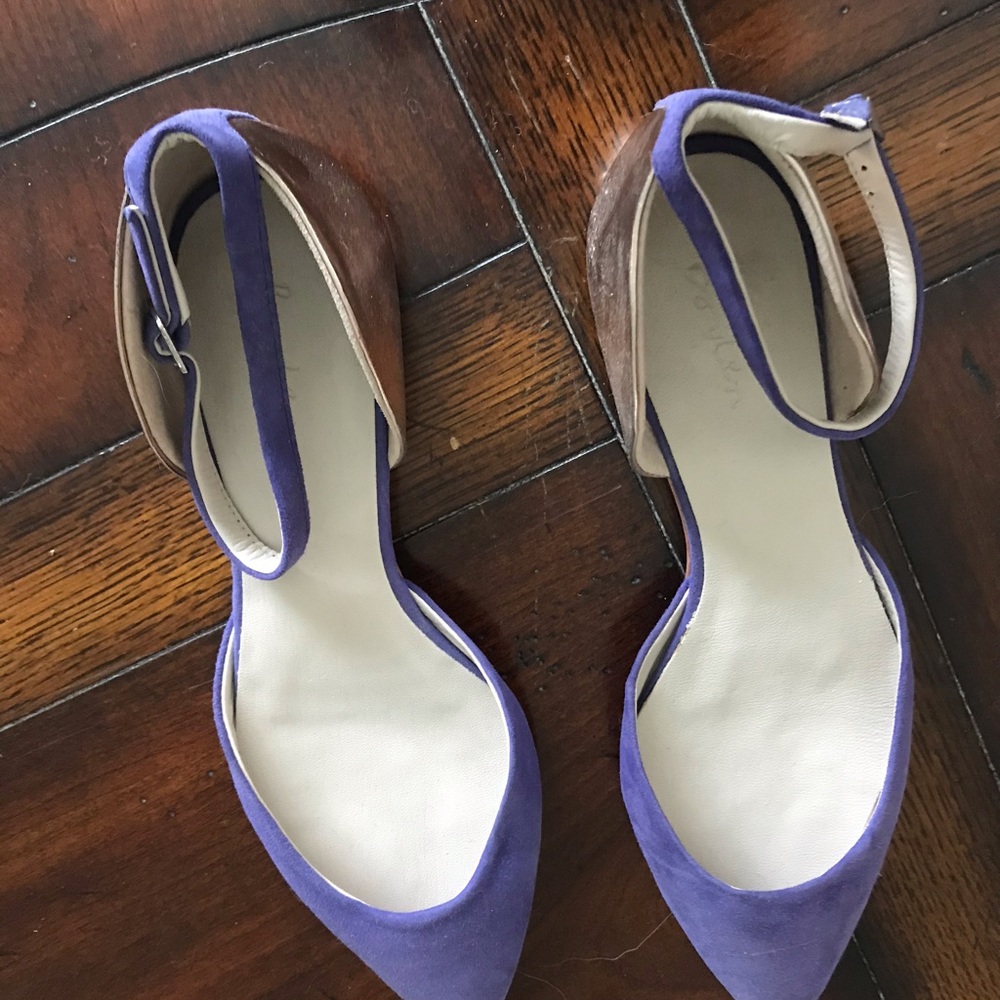 Boden suede and leather flats size 40